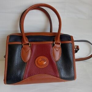 Dooney & Bourke Handbag - Black, Brown, and Red